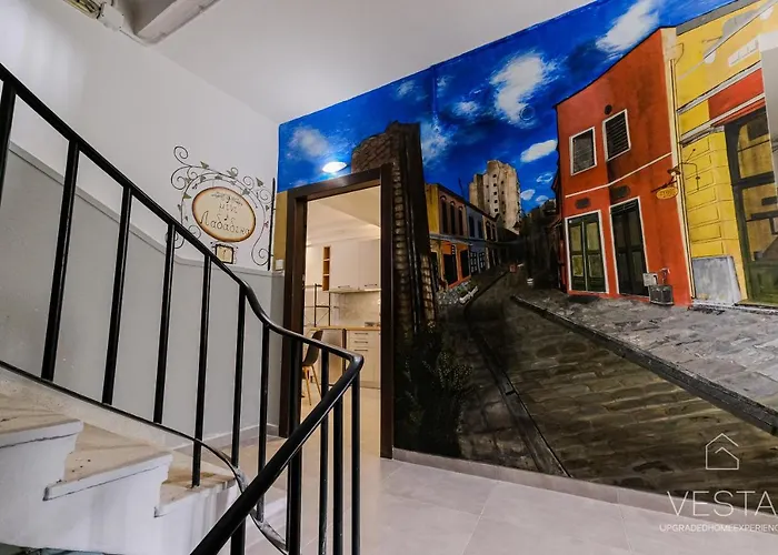Daire Ellis Paradise City Apartments, Vesta Philoxenia *
